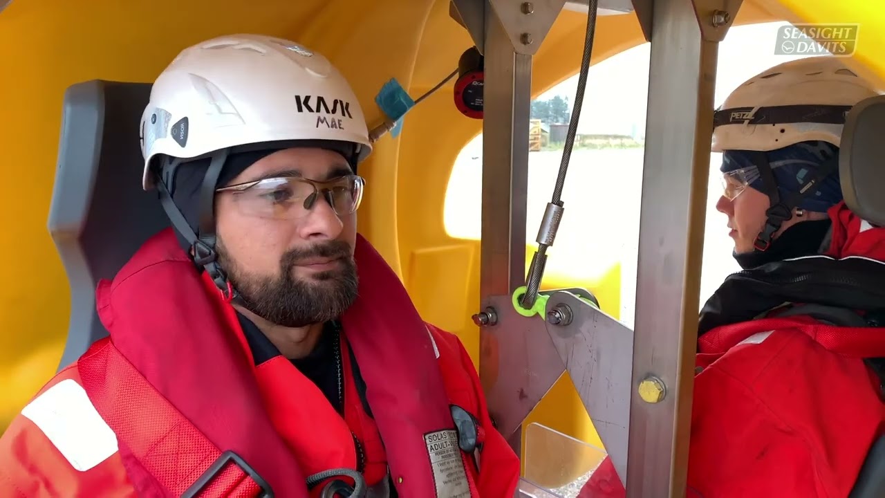 Seasight Davits' Spider - Spider Crane with Man-riding solutions