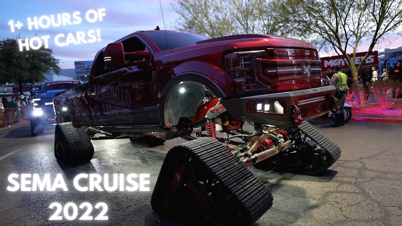 SEMA 2022 | SEMA cruise | the hottest custom cars and trucks!