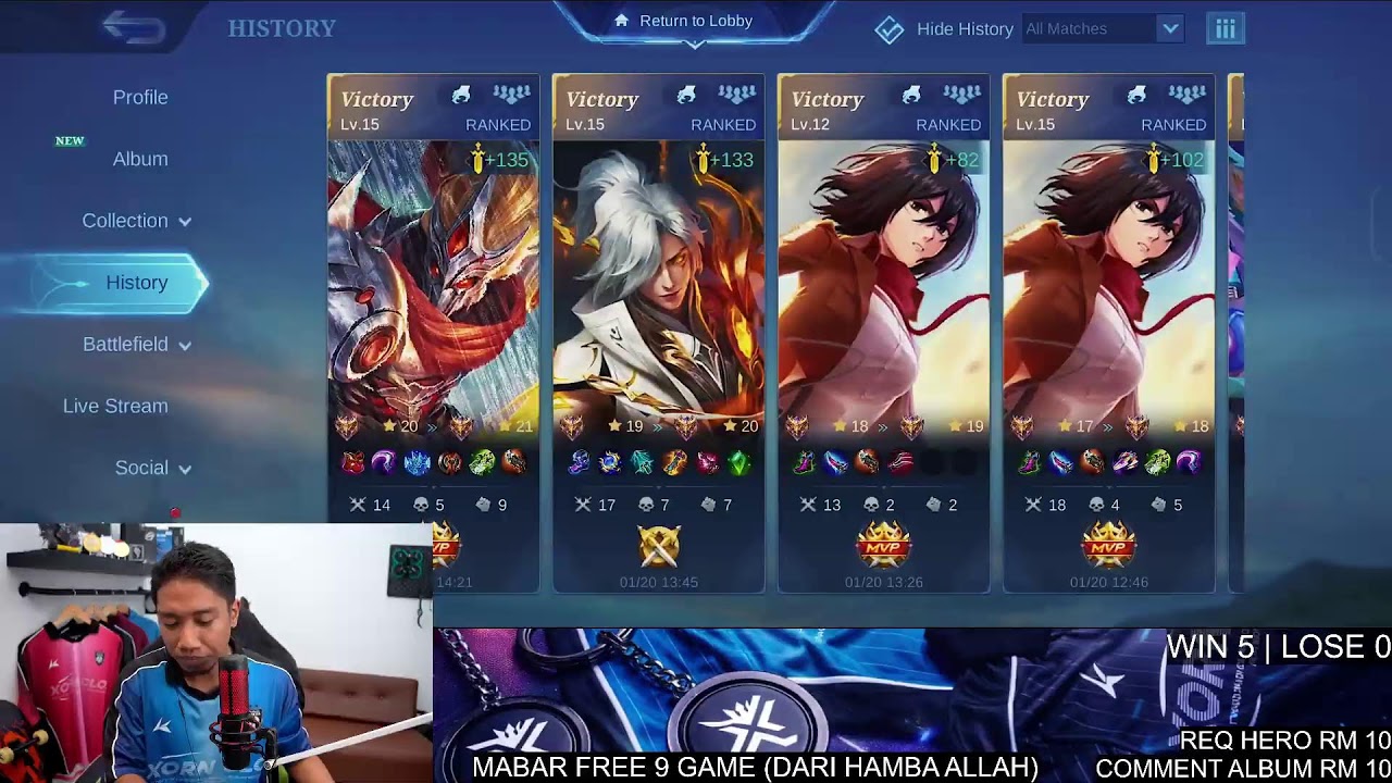 🔴 LIVE - MABAR VIP LETSGO