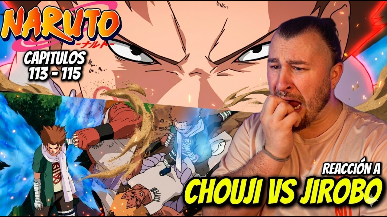 CHOJI SE SACRIFICA POR EL EQUIPO 💔 | REACCIÓN NARUTO POR PRIMERA VEZ | NARUTO - 113, 114 Y 115