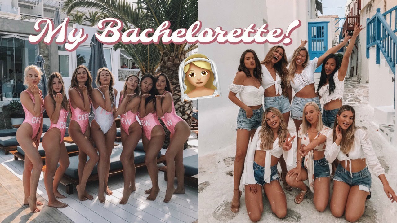 MY BACHELORETTE IN GREECE! // A WEEK IN MY LIFE