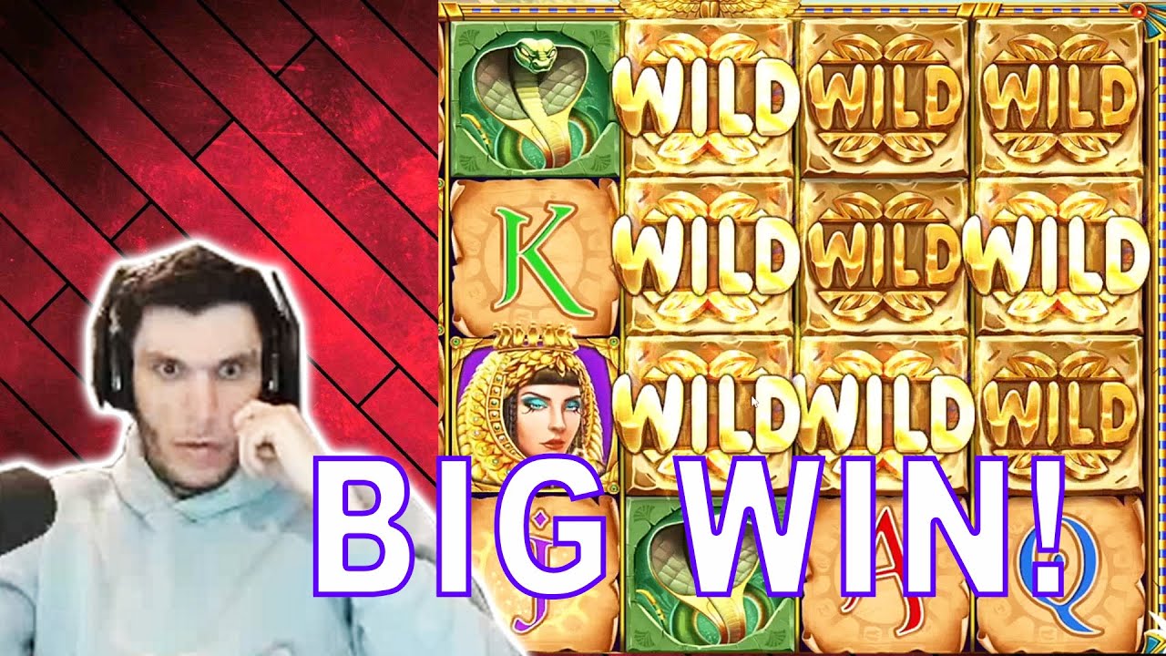 Eye of Cleopatra pays BIG!! | Also, 3x bonus lolz |  Ups and downs of online slots | Trainwreckstv