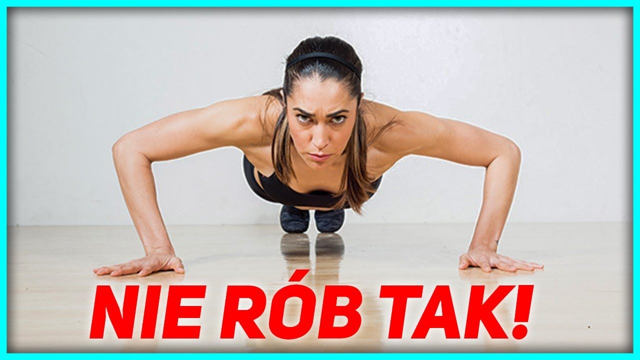 Szeroki rozstaw rąk w pompce *R&Oacute;B TO DOBRZE*