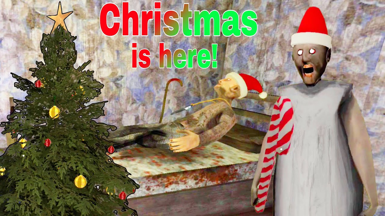 Granny 5 Unofficial Version 1.3 Christmas Is Here Full Gameplay