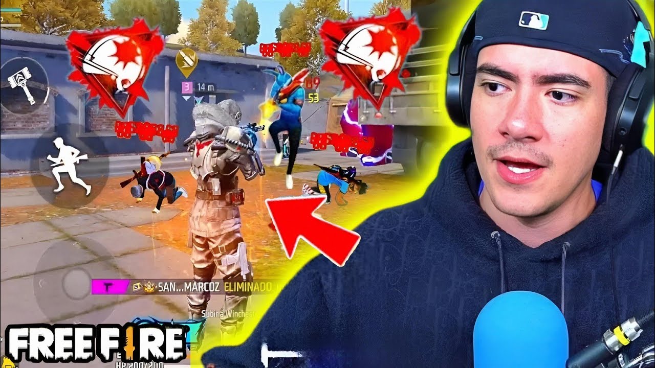 USE ESTA SKIN VETERANA Y ME DIO HACKS DE TIRO A LA CABEZA EN FREE FIRE 🎯😱