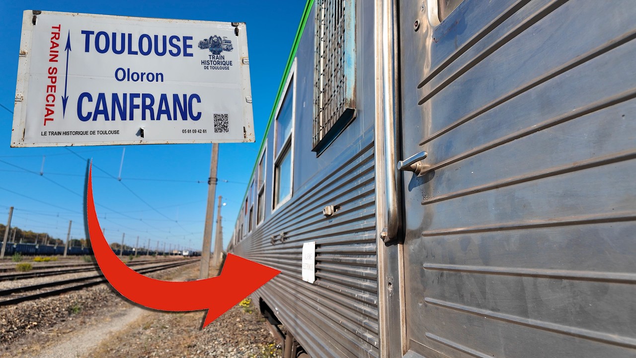 Toulouse - Canfranc avec le Train historique de Toulouse