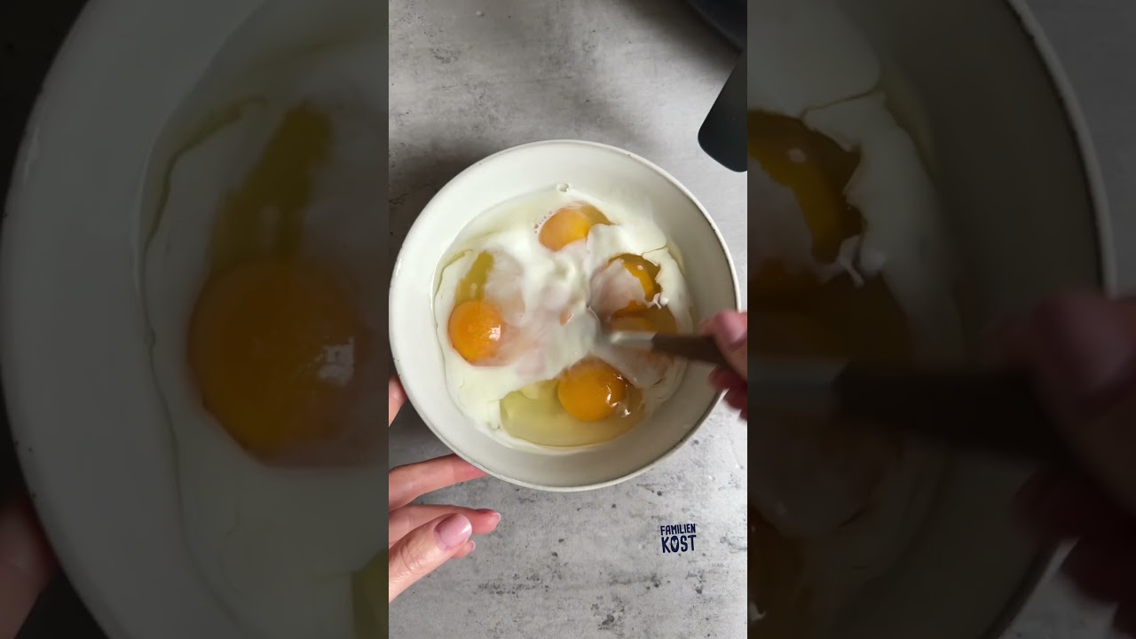 Omelette aus der Heißluftfritteuse - Familienkost Rezept 