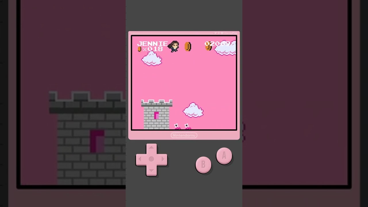 READY FOR LOVE by BLACKPINK but it's a VIDEOGAME | DARNU-POP #shorts #blackpink #readyforlove #kpop