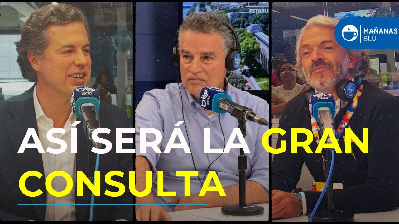Gaviria, Galán y Oviedo explican los consensos y detalles de la Gran Consulta, ¿quién puede entrar?