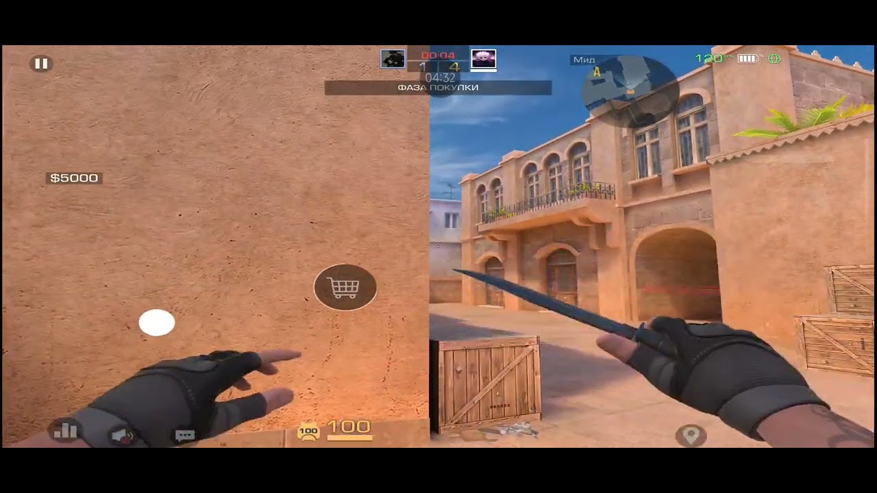 Играю с подпищиком 1 на 1 #подпишись #стандофф2 