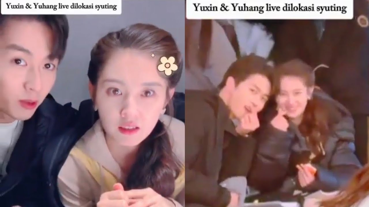 Live seru dilokasi syuting Yuxin dan Yuhang akrab banget💖 #郭雨欣 #guoyuxin #liuyuhang #shorts #couple