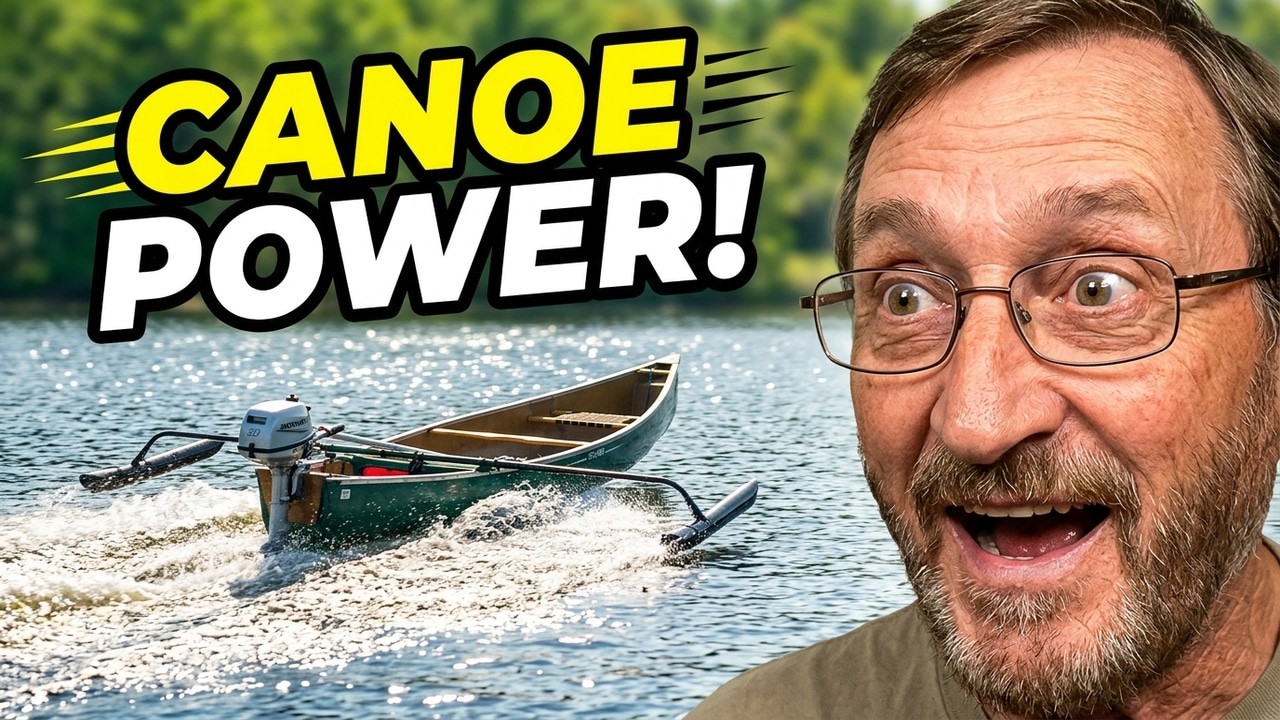 Transform Your Basic Canoe into a Powerboat