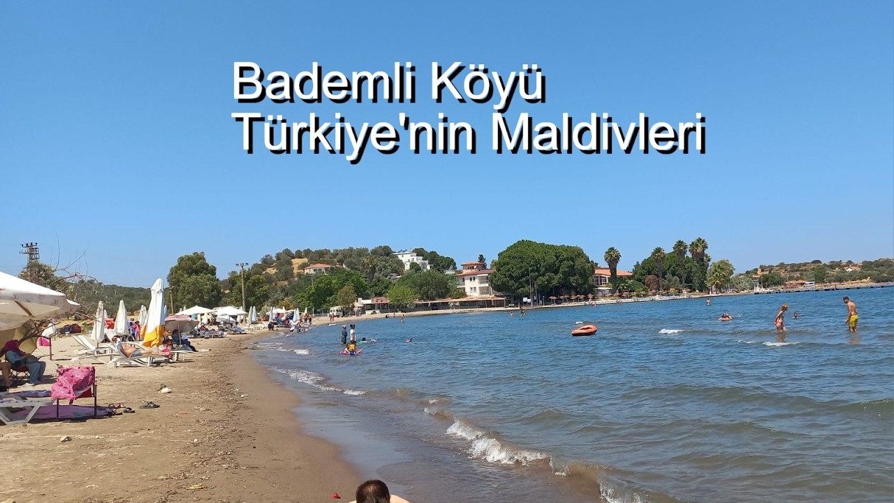 İZMİR DİKİLİ BADEMLİ KÖYÜ TÜRKİYE'NİN MALDİVLERİ (DİKİLİ BADEMLİ )KÖYÜ GEZİSİ #köydeyaşam