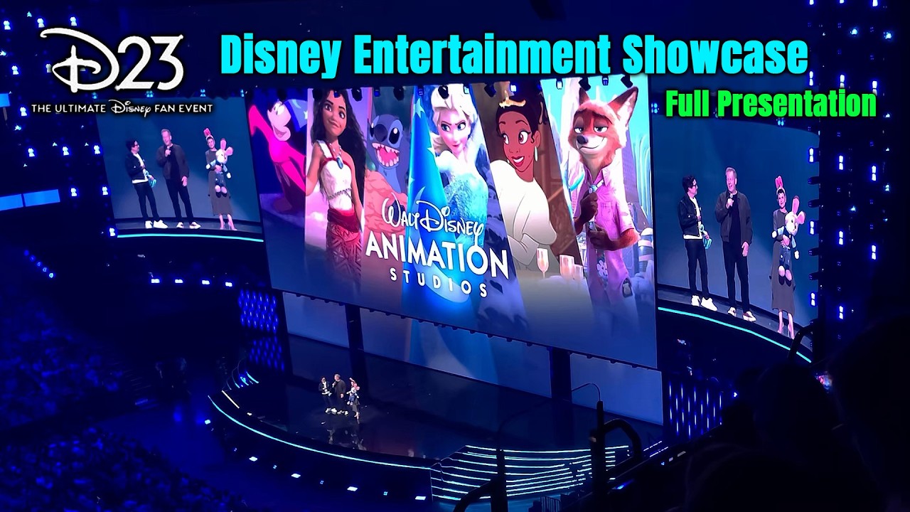 Full Presentation D23 Disney Entertainment Showcase at D23 The Ultimate Disney Fan Event 2026 08 14