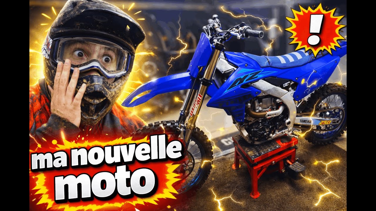J'AI ENFIN MA NOUVELLE MOTO !!! 🔵 Retour sur du BLEU !