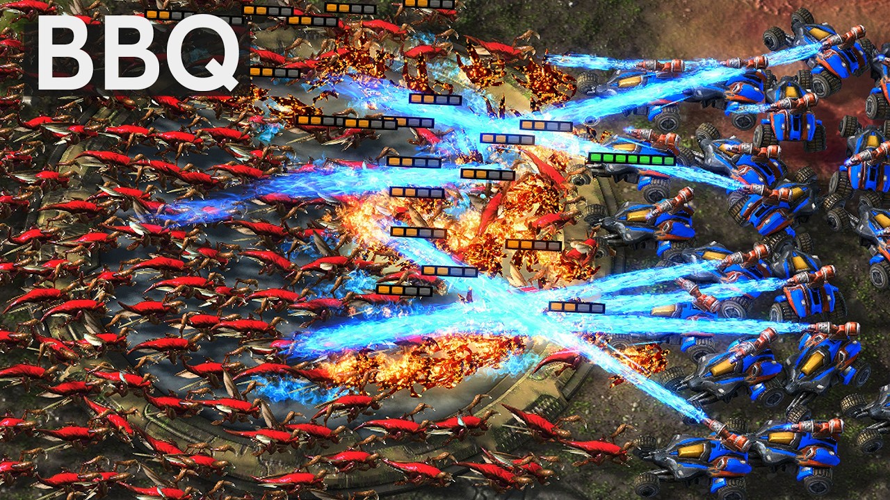 Maru's Blue Flame HELLION Strategy ROASTS Reynor's Drones!