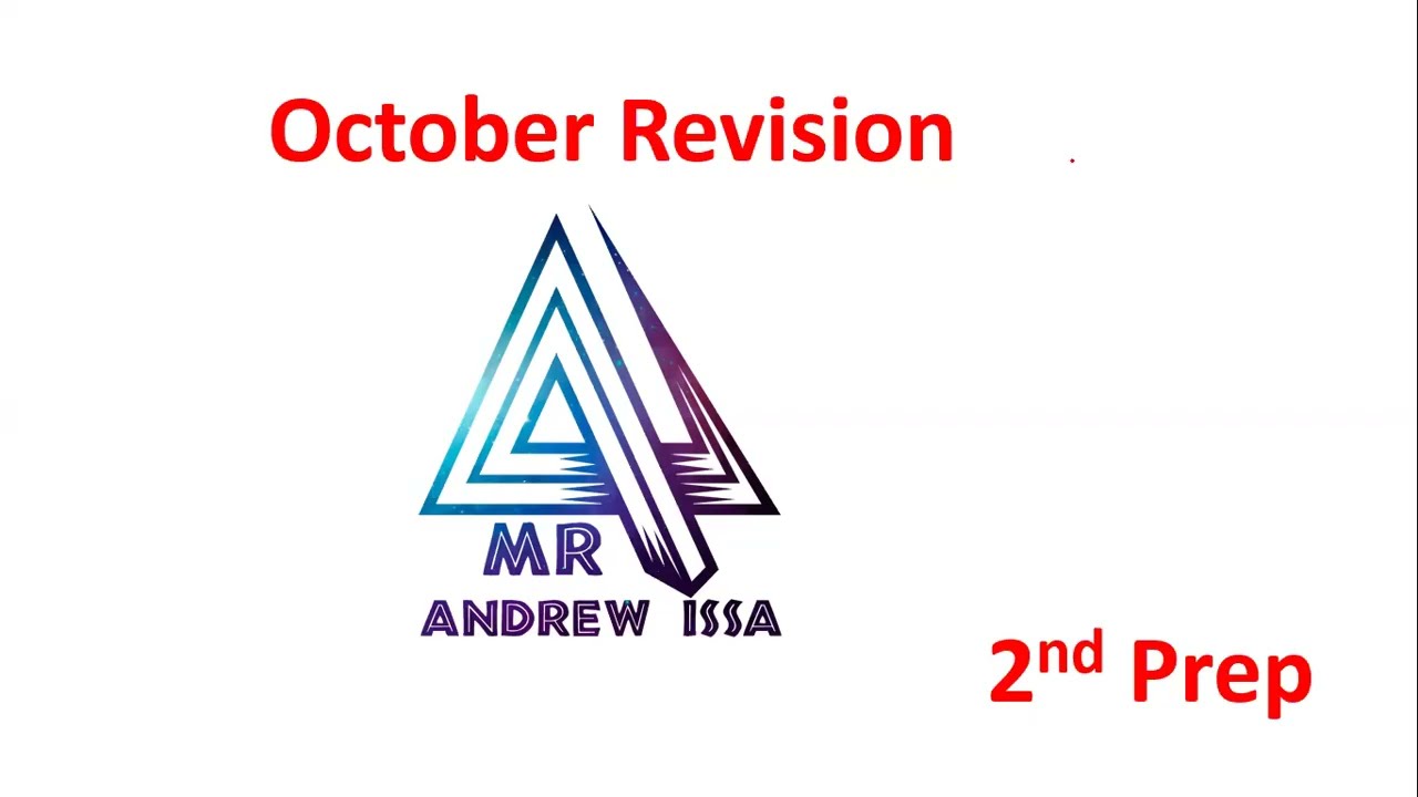 October Revision 2025  - 2nd prep