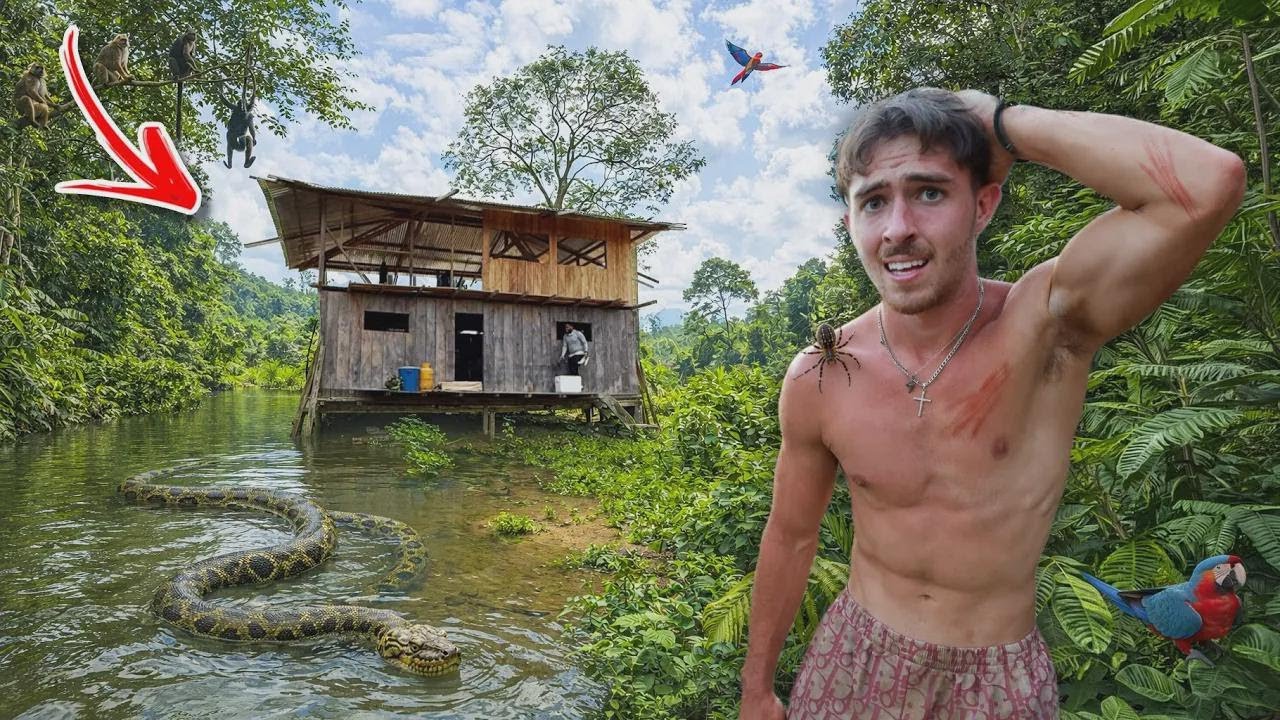 Sobrevivendo uma noite no coração da Amazônia: será que consigo?