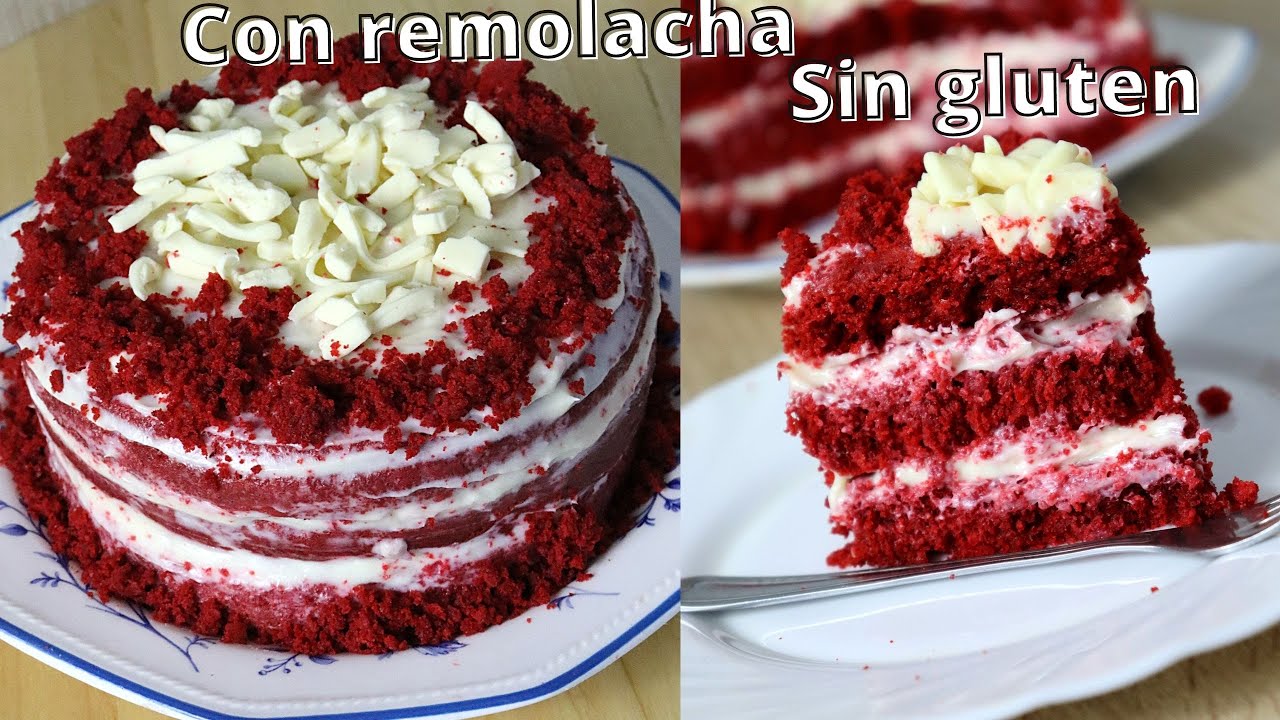 Red velvet de remolache Sin gluten Sin Lactosa