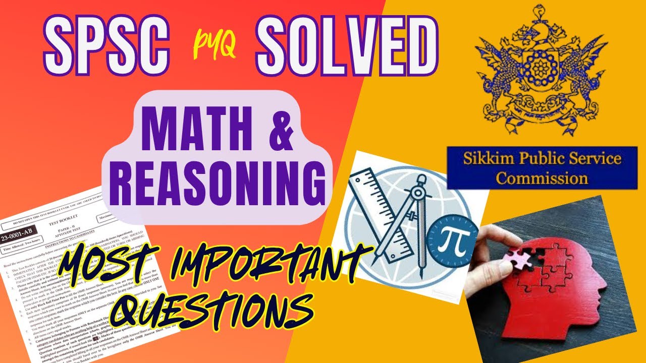 SPSC Previous Year Question Paper Solutions| #SPSC2025 #SPSCUSAO #sikkim  #previousyearquestions