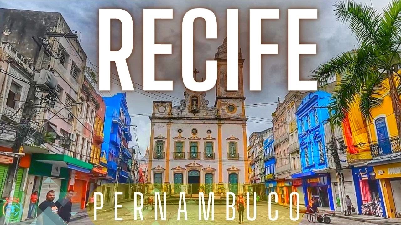 CENTRO DE RECIFE PE | RIO CAPIBARIBE E BEBERIBE | IGREJAS DO CENTRO E PONTES | MERCADO SÃO JOSÉ