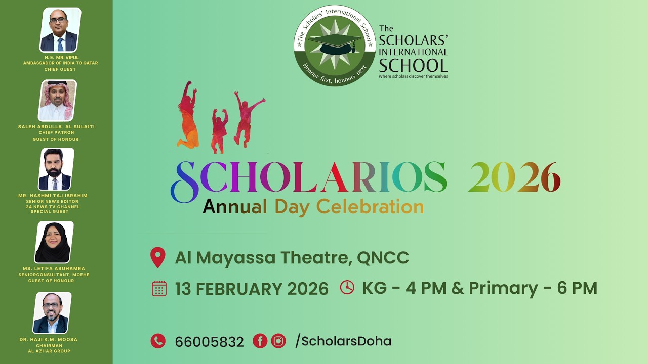 SCHOLARIOS 2026 - Annual Day Celebration - The Scholars Kindergarten