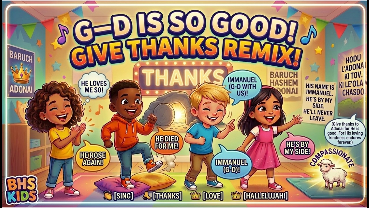 Day 4: Praise Moves G-d Is So Good (Reggae Remix) | Mystery Island Song
