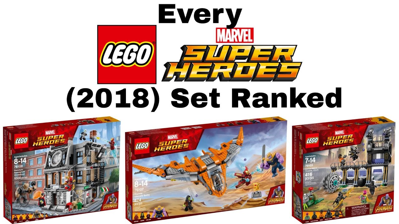 Every LEGO Marvel Super Heroes (2018) Set Ranked