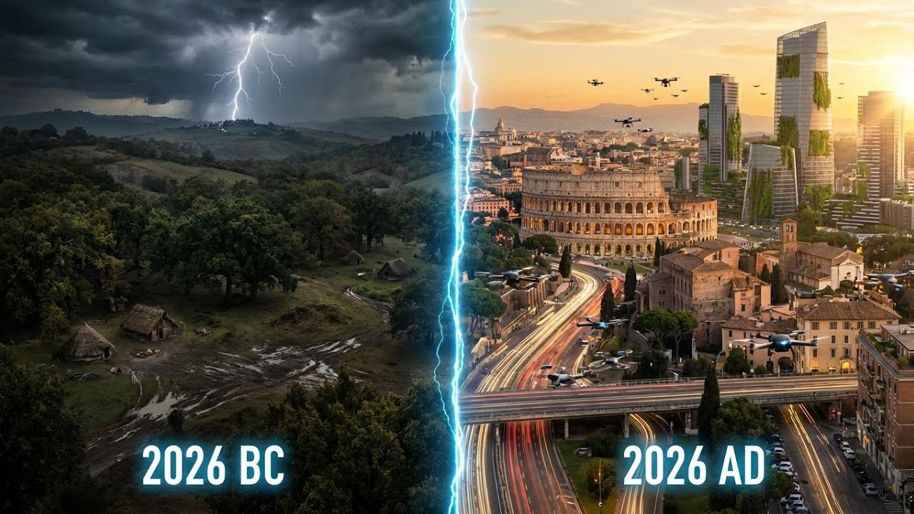 Evolution of ROME (2026 BC - 2026 AD) | 4000 Years in 8K , Timelapse (ASMR)