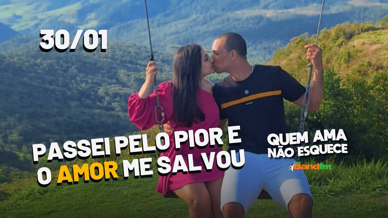 PASSEI PELO PIOR E O AMOR ME SALVOU - HISTÓRIA DA DAIANE | QUEM AMA NÃO ESQUECE 30/01/26 #bandfm