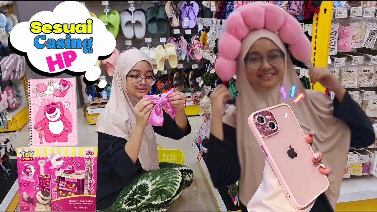 Borong Keperluan Hanum Sesuai Warna Casing HP; Serba Warna Pink 💖 Shafeea Hanum