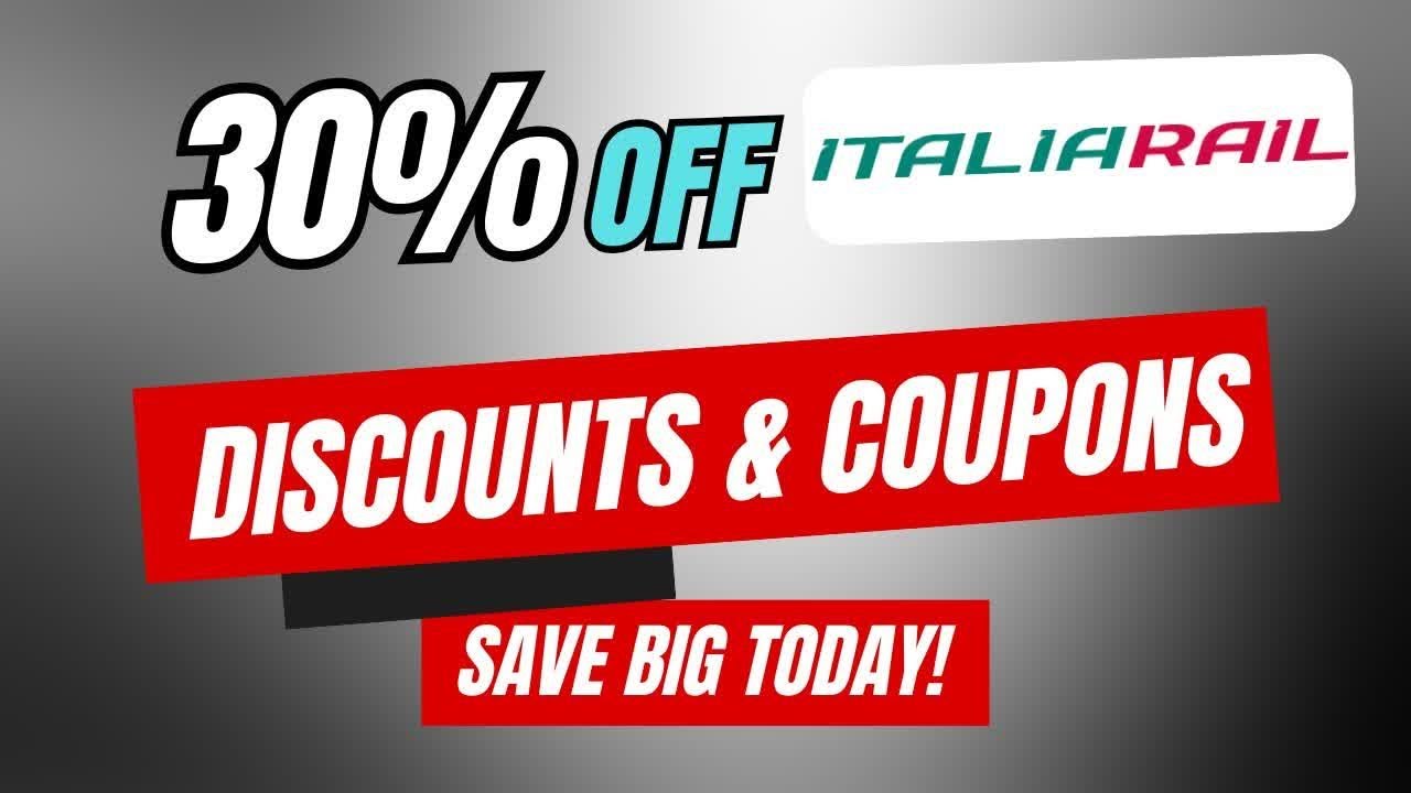 Italiarail Coupon Codes: Train Ticket Savings & Deals