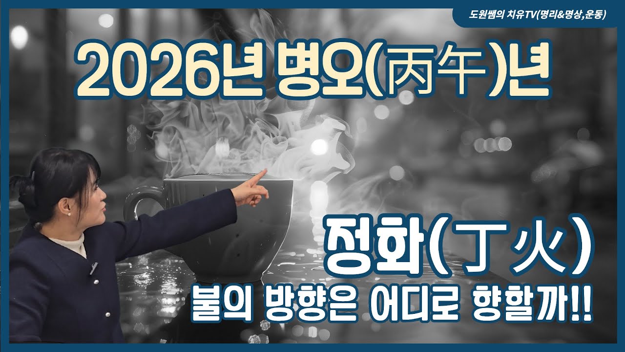 정화(丁火) | 2026년 병오(丙午)년 | 불의 방향은 어디로 향할까!!