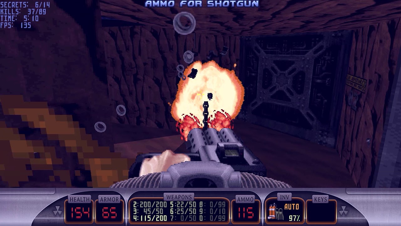 Duke Nukem 3D E1M4: Toxic Dump (100%)