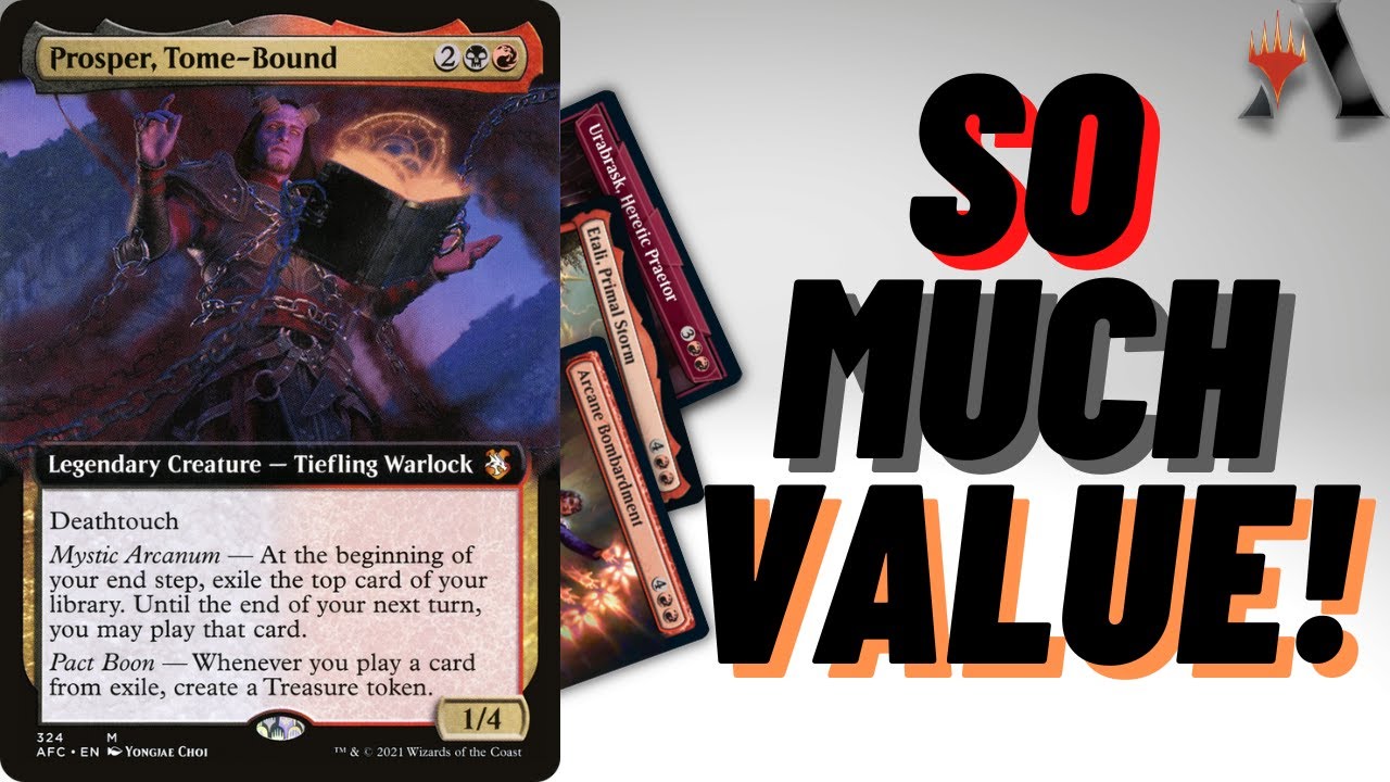 Arcane Bombardment Strikes Again! | Prosper Tome-Bound | Historic Brawl Commander MTG Arena