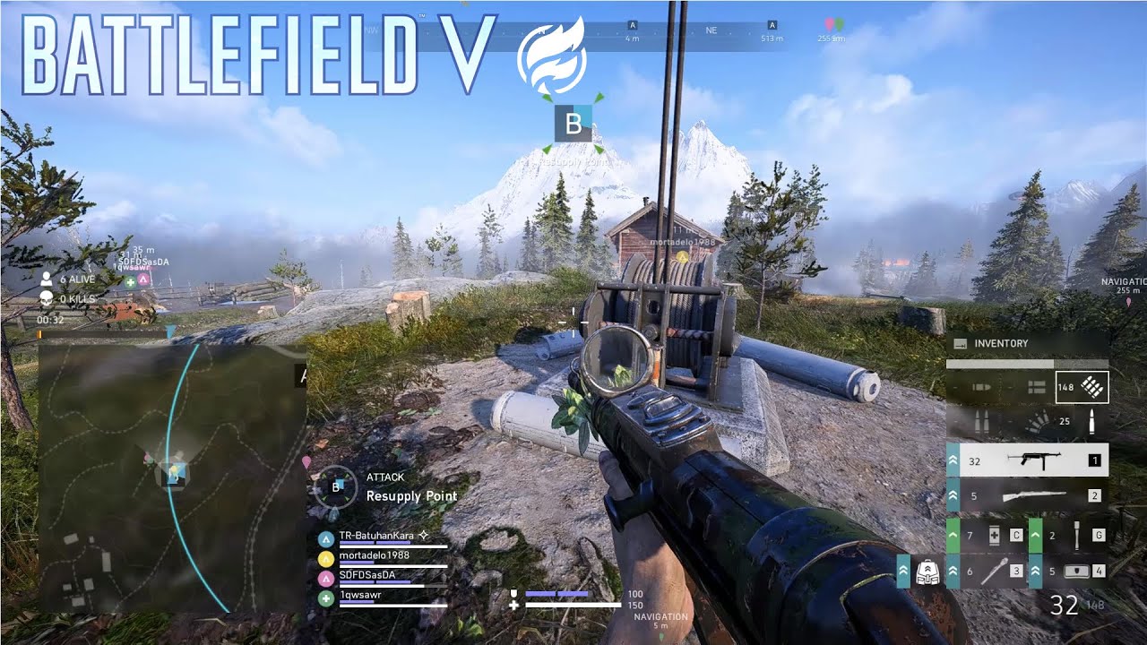 Battlefield 5 Firestorm Squad Gameplay 2025 (No Commentary)