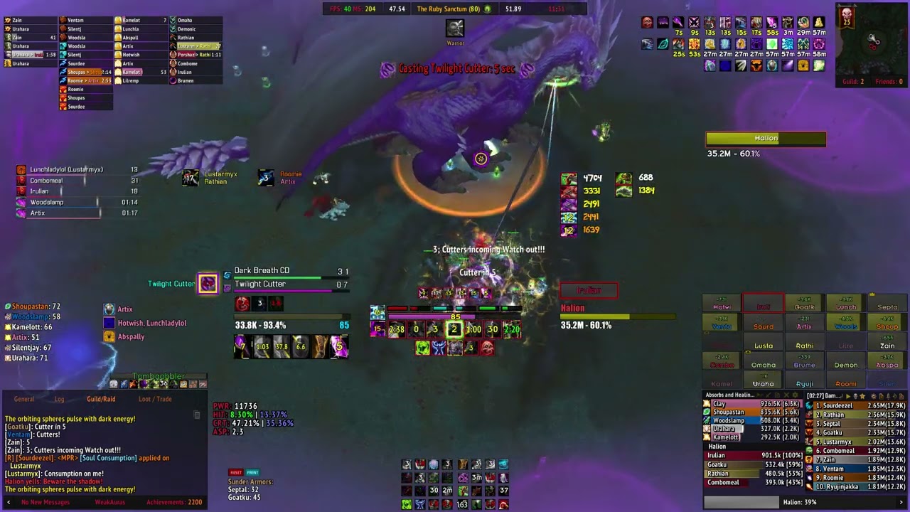 Warmane POV Unholy Deathknight Halion RS 25 Heroic
