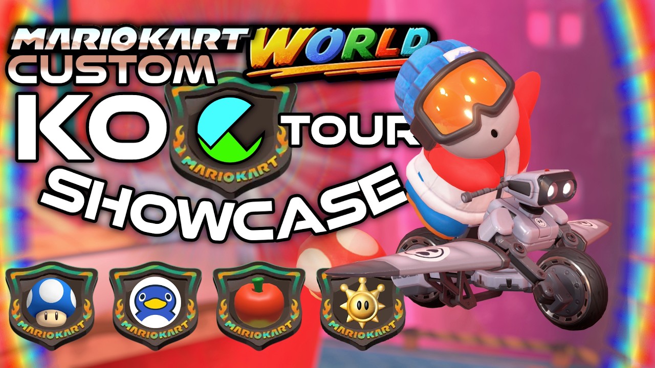 Демонстрация режима CUSTOM Knockout Tour в Mario Kart World! (Эпизод 15)