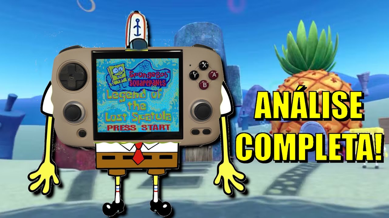 Bob Console Tela Quadrada! Análise completa do RG Cube XX!
