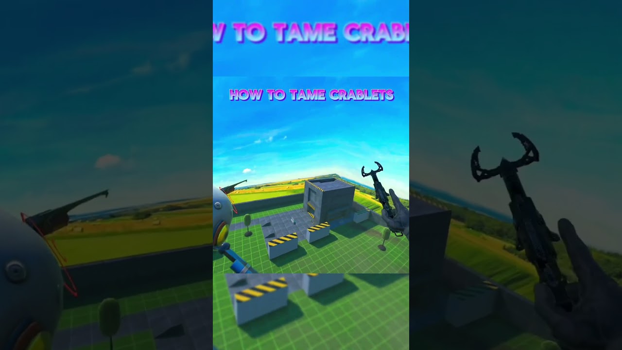 How to tame CRABLETS! Bonelab/Boneworks #bonelab #boneworks #vr