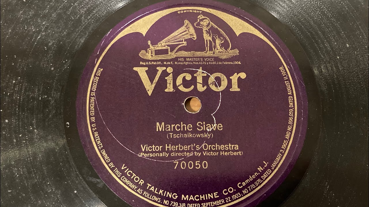 Marche Slave columbia No.202 gramophone