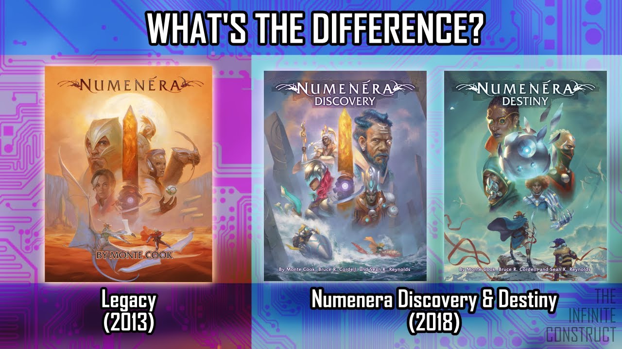 Numenera Legacy (2013) and Discovery & Destiny (2018) - Where Should You Start?
