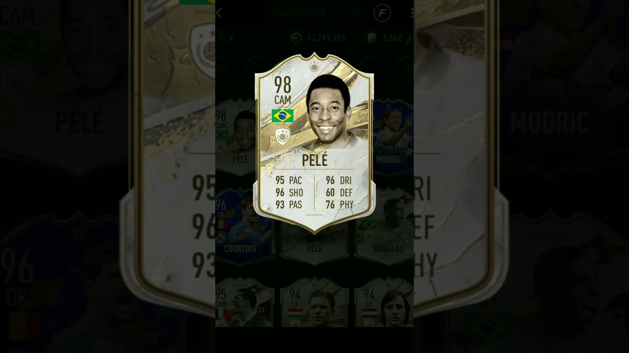i got 98 pele in madfut