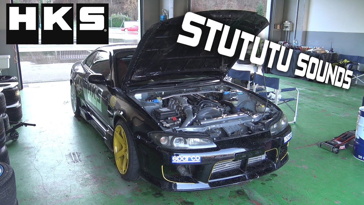Nissan Silvia S15 with HKS GTIII Turbine Kit OnBoard & EPIC Turbo Flutter Sounds!