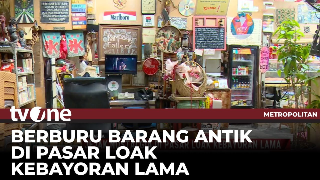 Harta Karun di Pasar Loak Kebayoran Lama | Metropolitan tvOne