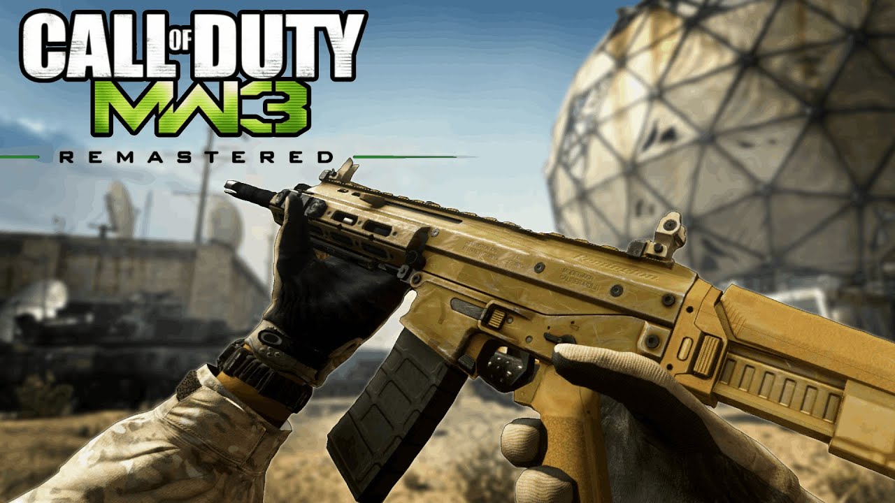 Call Of Duty Modern Warfare 3 REMASTERED ACR Gameplay HMW (Sin Comentario)