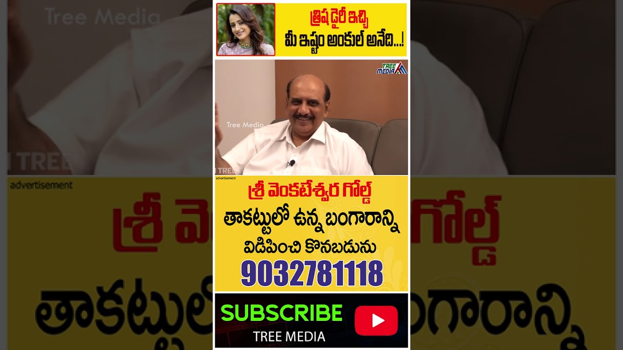 That's the problem with the movie | MS Raju | Real Talk With Anji | Actress Trisha | Film Tree