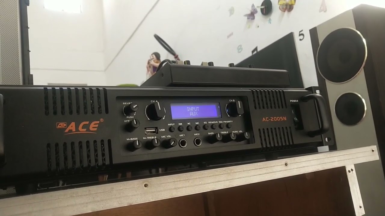 ACE AC-2005N FULL LOAD TEST ON HI RES AUDIOPHILE FORMAT