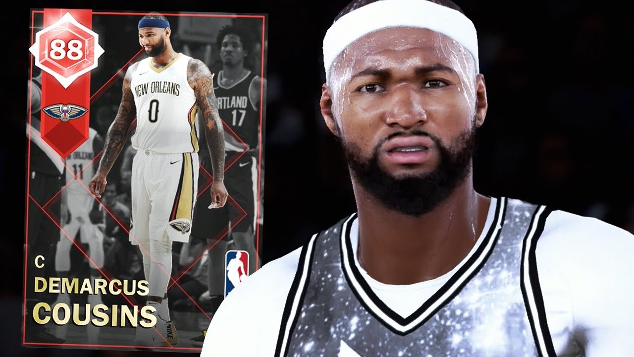 RUBY DEMARCUS COUSINS GAMEPLAY!! BEST CENTER IN THE GAME!? (NBA 2K18 MYTEAM)