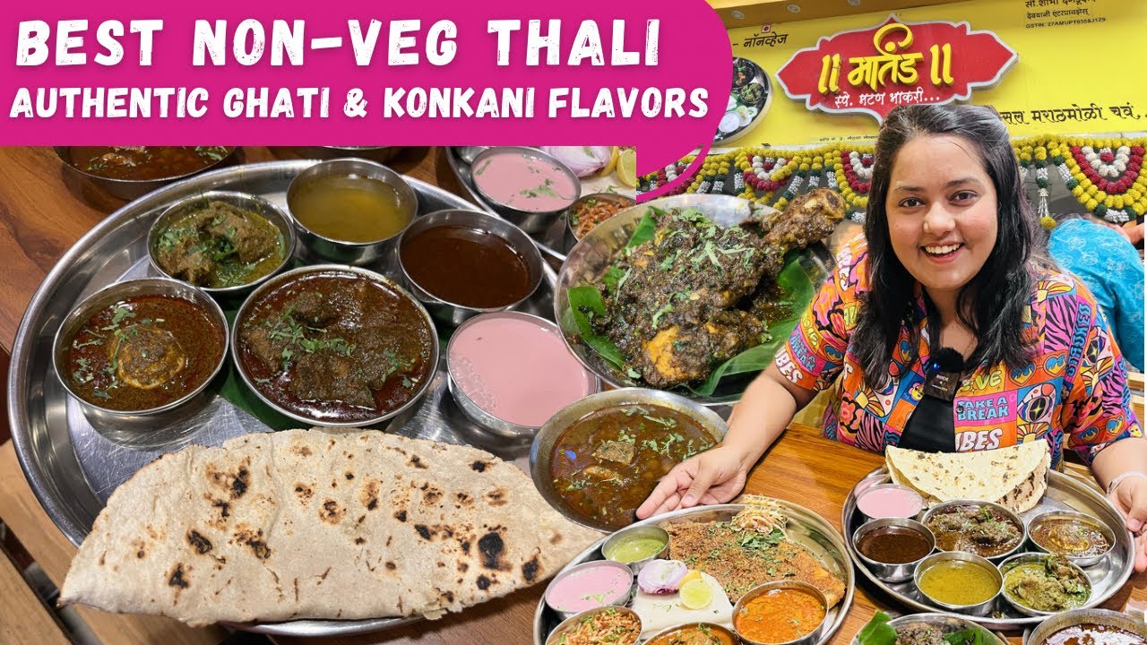 Best Place for NonVeg Thali in Mumbai | MARTAND Restaurant LalBaug Parel | Authentic Ghati & Konkani